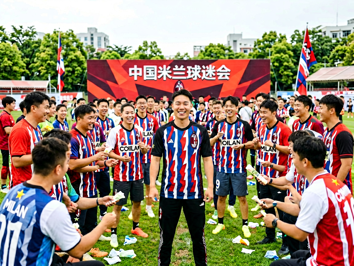 AC米兰中国球迷组织线下观赛活动